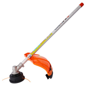 English Elm 8 in 1 Gas Powered Multi Attachment Yard Tool System with 56cc 2 Stroke Engine W46561889