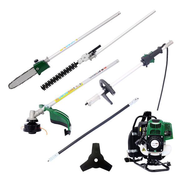 English Elm Backpack 4 in 1 Gas Powered Outdoor Tool System with 31cc 4 Stroke Engine Epa Rated W46561891
