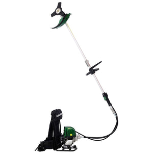 English Elm Backpack 4-stroke 38cc Gas Multi-tool System with Pole Saw and Hedge Trimmer W46561892