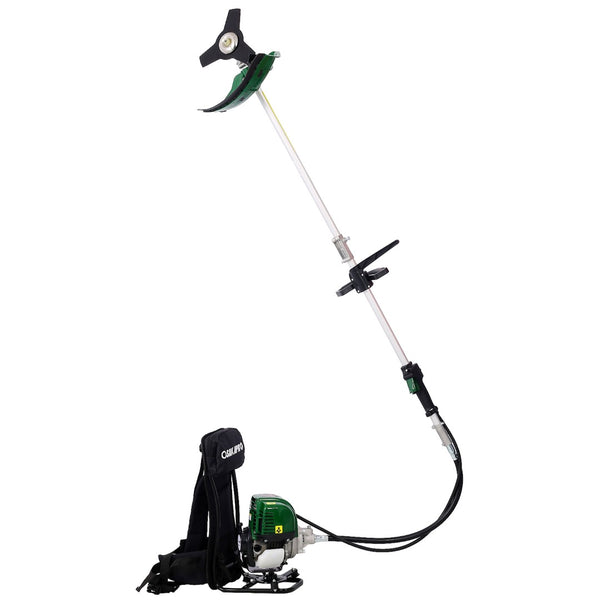 English Elm Backpack 4-stroke 38cc Gas Multi-tool System with Pole Saw and Hedge Trimmer W46561892