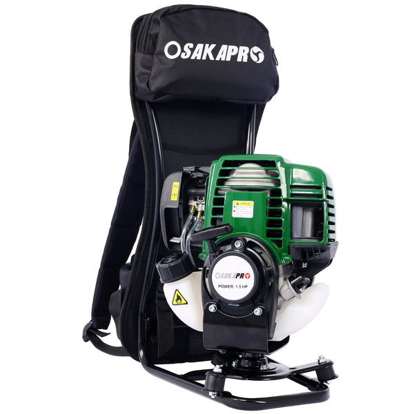 English Elm Backpack 4-stroke 38cc Gas Multi-tool System with Pole Saw and Hedge Trimmer W46561892