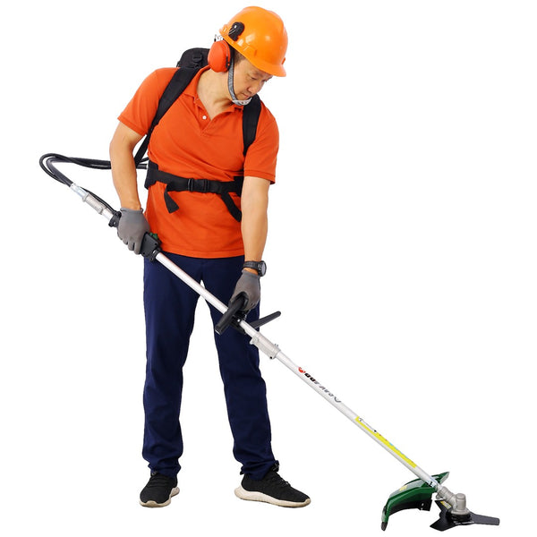 English Elm Backpack 4-stroke 38cc Gas Multi-tool System with Pole Saw and Hedge Trimmer W46561892