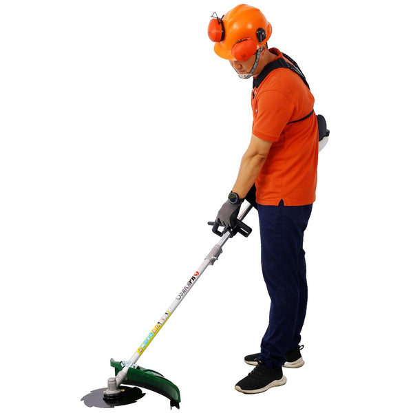 English Elm 9 in 1 Gas Powered 38cc 4 Stroke Multi Attachment Outdoor Power Tool System W46564151
