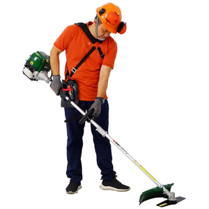 English Elm 9 in 1 Gas Powered 38cc 4 Stroke Multi Attachment Outdoor Power Tool System W46564151