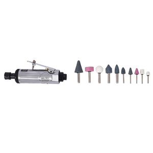 English Elm Air Tool Kit 71 Piece Pneumatic Set with Impact Wrench Ratchet Die Grinder Case W46564152
