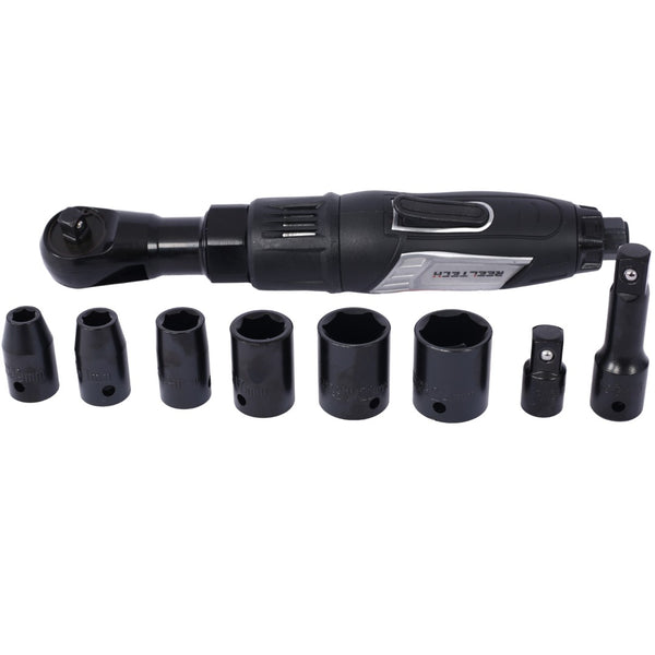 English Elm 44-piece Pneumatic Shop Kit with Impact Wrench Grinder Ratchet and Blow-molded Case W46564153