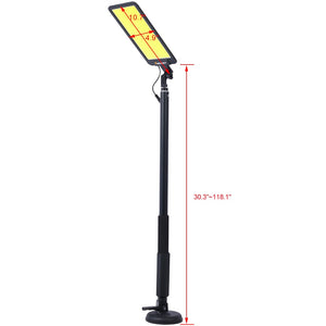English Elm Led Cob Flood Lamp 10000 Lumen Telescoping Pole Mount Ip65 Waterproof Camping Light W46566951