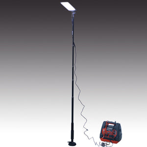 English Elm Led Cob Flood Lamp 10000 Lumen Telescoping Pole Mount Ip65 Waterproof Camping Light W46566951