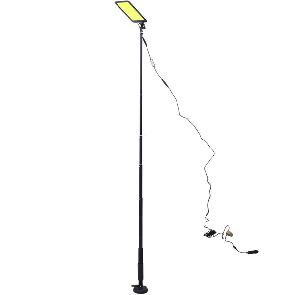 English Elm Led Cob Flood Lamp 10000 Lumen Telescoping Pole Mount Ip65 Waterproof Camping Light W46566951