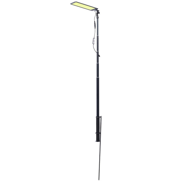 English Elm Led Cob Flood Lamp 10000 Lumen Telescoping Pole Mount Ip65 Waterproof Camping Light W46566951