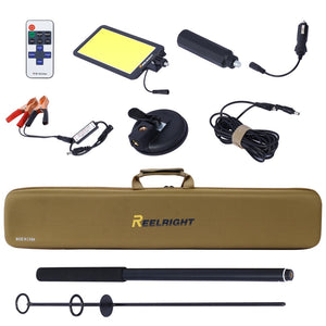 English Elm Led Cob Flood Lamp 10000 Lumen Telescoping Pole Mount Ip65 Waterproof Camping Light W46566951