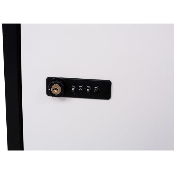 English Elm Package Delivery Box Galvanized Steel Outdoor Parcel Drop with Keyless Lock Secure W46567683