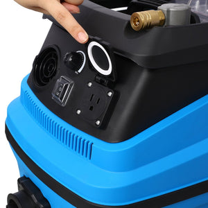 English Elm Wet Dry Shop Vacuum 8 Gallon 6 Peak Hp Heavy Duty Cleaner for Garage and Workshop W46572978