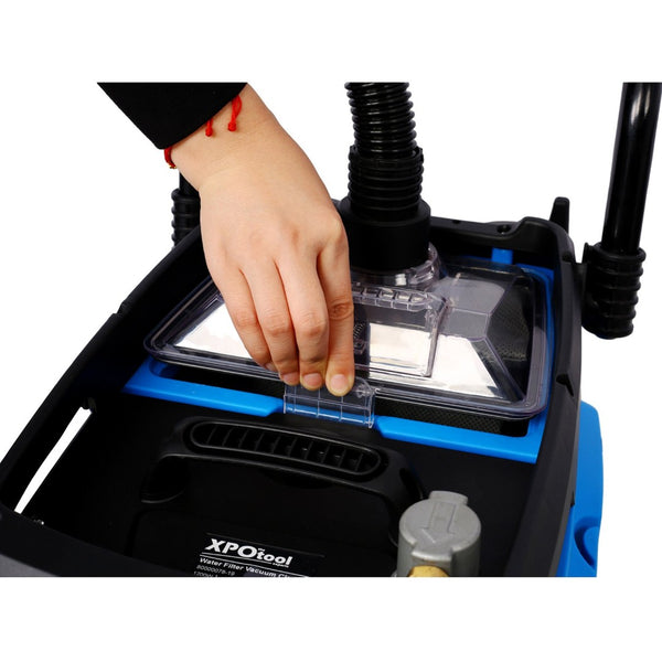 English Elm Wet Dry Shop Vacuum 8 Gallon 6 Peak Hp Heavy Duty Cleaner for Garage and Workshop W46572978
