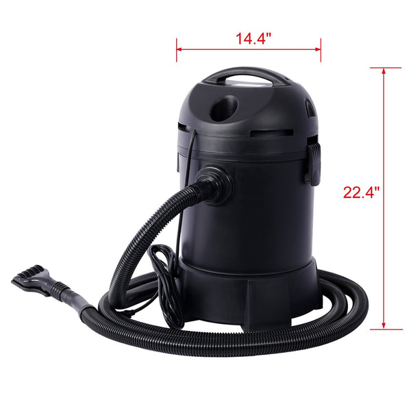 English Elm Garden Pond Vacuum with 1400w Motor 14ft Hose and Three Interchangeable Nozzles W46573072