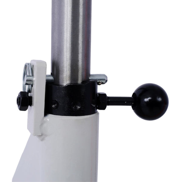 English Elm Pneumatic Planishing Hammer with Cast Iron Frame Foot Pedal and 19.6 Inch Throat Depth W46577099