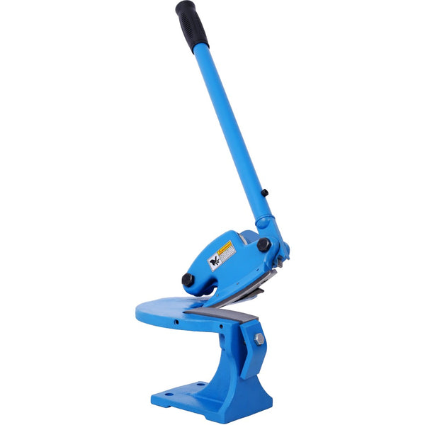 English Elm Throatless Bench Shear Cast Iron Body Curved Blade Cuts Steel and Aluminum Stock W46577101