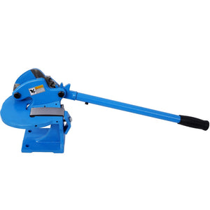 English Elm Throatless Bench Shear Cast Iron Body Curved Blade Cuts Steel and Aluminum Stock W46577101