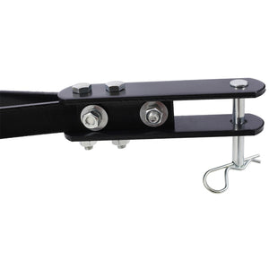 English Elm 40-inch Tow Behind Dethatcher with Spring Tines and Weight Tray for Riding Mowers W46577208