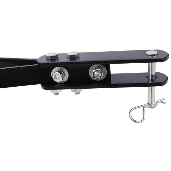 English Elm 40-inch Tow Behind Dethatcher with Spring Tines and Weight Tray for Riding Mowers W46577208