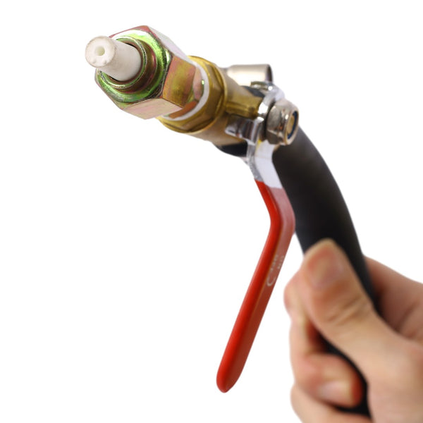 English Elm 10gal Welded Steel Pressure Sandblaster Kit 125 Psi for Rust Paint Surface Prep W46577219