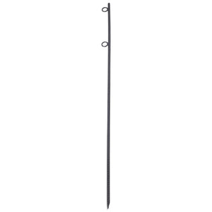 English Elm Rebar Ground Stakes Heavy Duty Steel 55 Inch Deep Anchor Set for Tents and Canopies W46577223