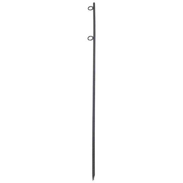 English Elm Rebar Ground Stakes Heavy Duty Steel 55 Inch Deep Anchor Set for Tents and Canopies W46577223