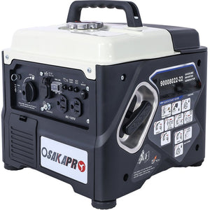 English Elm Portable Inverter Generator 1200W Gas Powered Clean Energy for Camping and Home W46577461