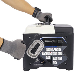 English Elm Portable Inverter Generator 1200W Gas Powered Clean Energy for Camping and Home W46577461
