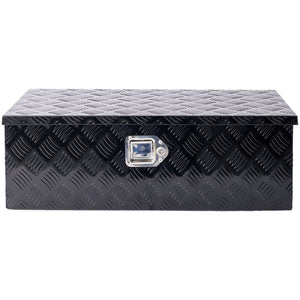 English Elm 30inch Aluminum Underbody Tool Box Lockable Weather Resistant Truck Trailer Rv Storage W46581859