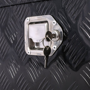 English Elm 30inch Aluminum Underbody Tool Box Lockable Weather Resistant Truck Trailer Rv Storage W46581859