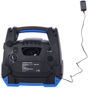 English Elm Rechargeable Jump Starter 1800a Agm Power Station with Air Compressor and Ac Outlets W46582326