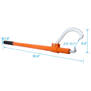 English Elm Aluminum Cant Hook with Heat Treated Handle for Gripping Logs up to 18 Inches W46590118