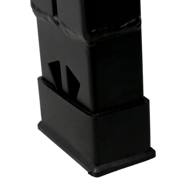 English Elm Pneumatic Mechanic Rolling Stool with Swivel Seat Wire Shelf and Heavy Gauge Steel Frame Black W46590157
