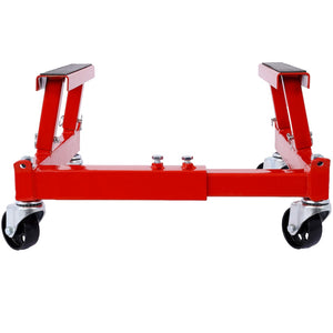 English Elm Atv Motorcycle Engine Cradle Dolly Heavy Duty Welded Steel Frame with Swivel Casters W46592177