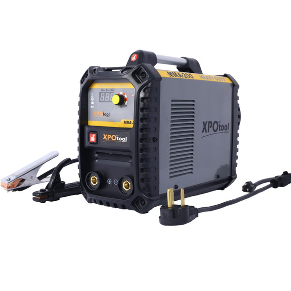 English Elm 110/220v Dual Voltage Igbt Inverter Welder 200a Stick Arc with Digital Lcd Panel W46594406