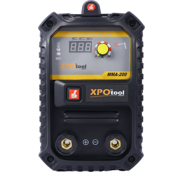 English Elm 110/220v Dual Voltage Igbt Inverter Welder 200a Stick Arc with Digital Lcd Panel W46594406