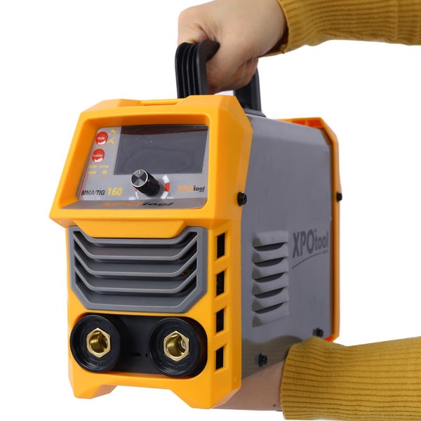 English Elm 110v/220v Dual Voltage Igbt Inverter Stick Welder with Mma Lift Tig Arc Functions W46594408