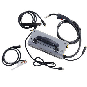 English Elm 140a Multiprocess Welder Flux Core Solid Mig Lift Tig Stick Arc Synergic 110v W46594411