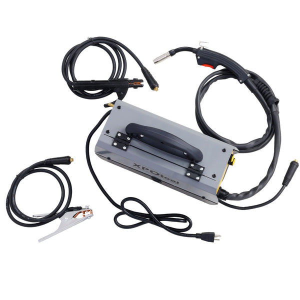 English Elm 140a Multiprocess Welder Flux Core Solid Mig Lift Tig Stick Arc Synergic 110v W46594411