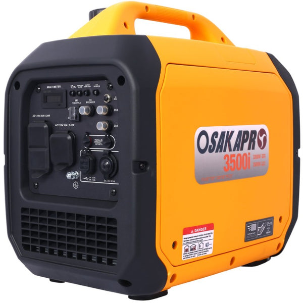 English Elm 3500 Watt Inverter Generator Pure Sine Wave Power with CO Sensor for RV Camping W465P143533