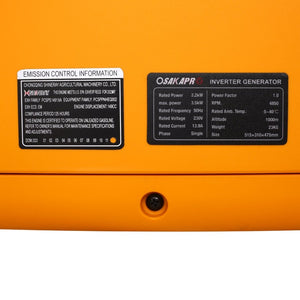 English Elm 3500 Watt Inverter Generator Pure Sine Wave Power with CO Sensor for RV Camping W465P143533