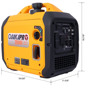 English Elm 3500 Watt Inverter Generator Pure Sine Wave Power with CO Sensor for RV Camping W465P143533
