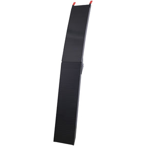 English Elm Truck Loading Ramps Folding Aluminum Alloy Non-slip 1500 Lb Capacity Atv Utv Pickup W465P144246