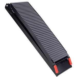English Elm Truck Loading Ramps Folding Aluminum Alloy Non-slip 1500 Lb Capacity Atv Utv Pickup W465P144246