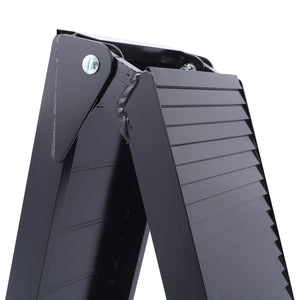 English Elm Truck Loading Ramps Folding Aluminum Alloy Non-slip 1500 Lb Capacity Atv Utv Pickup W465P144246