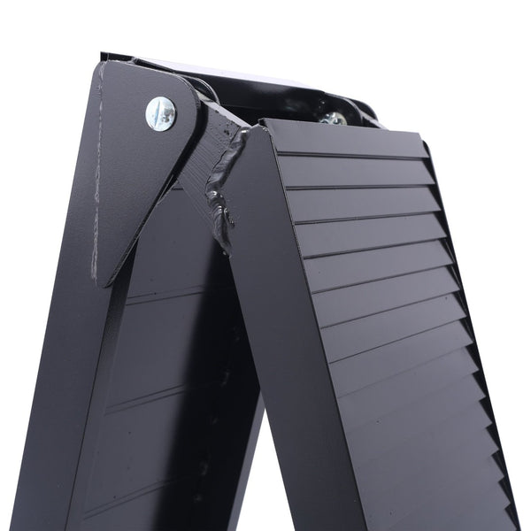 English Elm Truck Loading Ramps Folding Aluminum Alloy Non-slip 1500 Lb Capacity Atv Utv Pickup W465P144246