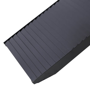 English Elm Truck Loading Ramps Folding Aluminum Alloy Non-slip 1500 Lb Capacity Atv Utv Pickup W465P144246