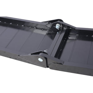 English Elm Truck Loading Ramps Folding Aluminum Alloy Non-slip 1500 Lb Capacity Atv Utv Pickup W465P144246