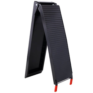 English Elm Truck Loading Ramps Folding Aluminum Alloy Non-slip 1500 Lb Capacity Atv Utv Pickup W465P144246